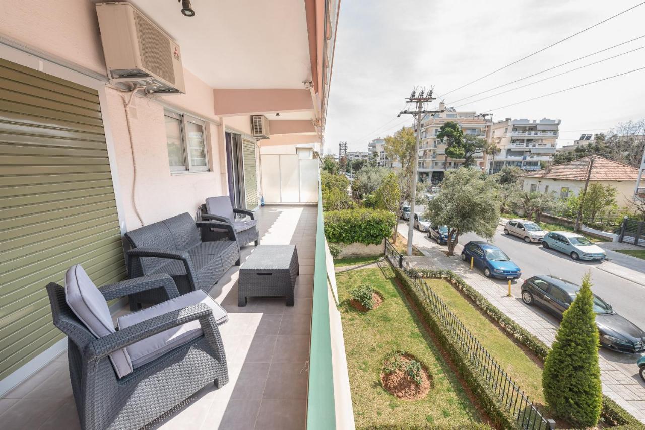 An Impressive 2 Bdr Apt In Glyfada Athen Eksteriør bilde